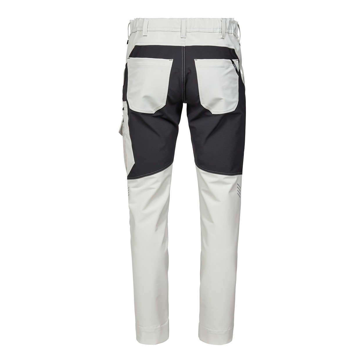 ENGEL Entire Servicehose mit 4-Wege Stretch in Bone White / Anthracite Grey, Größe 26