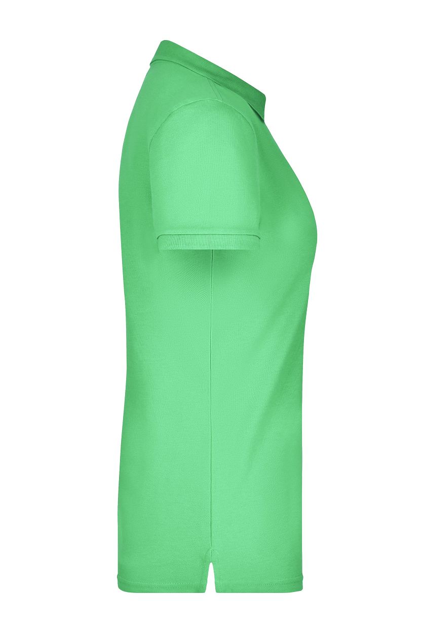 Ladies' Elastic Polo Piqué "JN709" in Lime-Green, Größe 2XL - Daiber