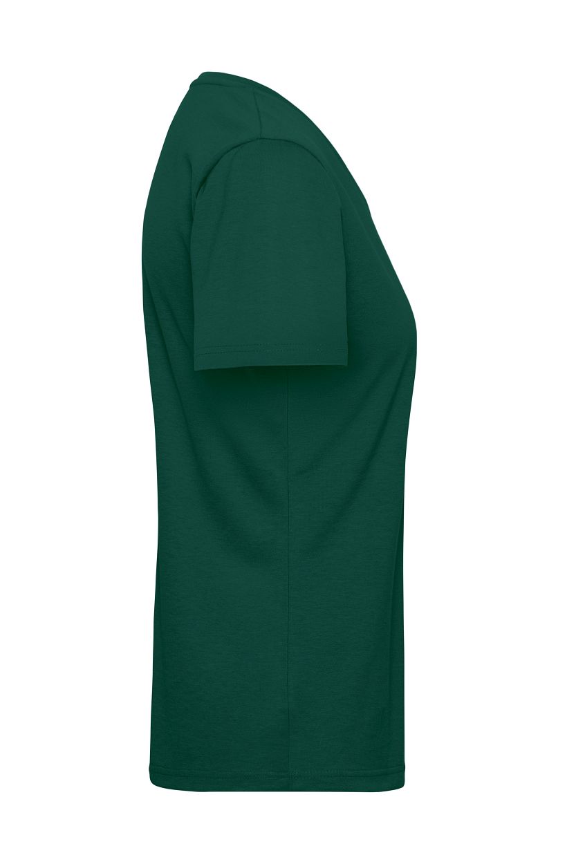Ladies' ORGANIC Workwear T-Shirt OCS Blended "JN1807" in Dark-Green, Größe 4XL - Daiber