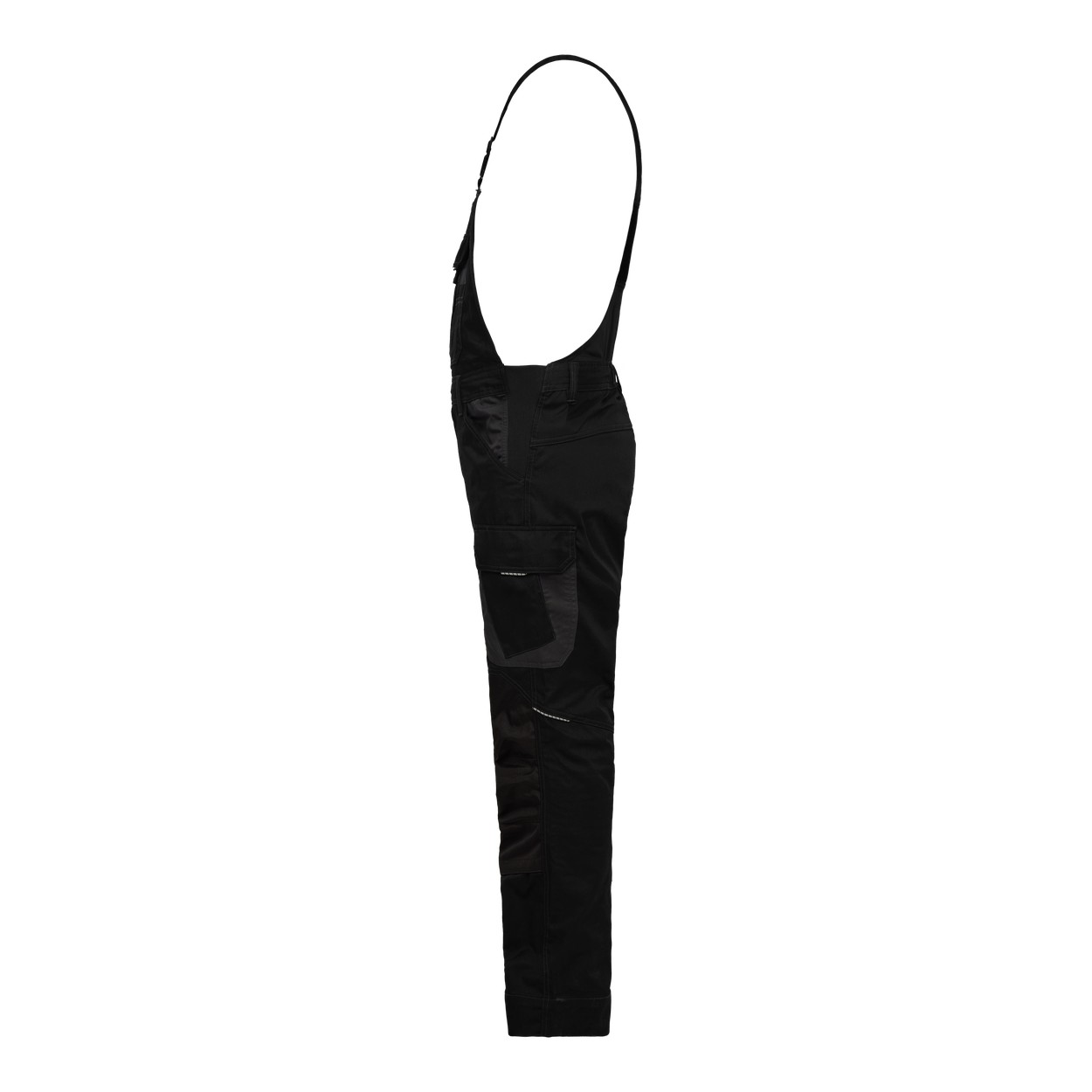 ENGEL Venture Latzhose in Schwarz/Anthrazit Grau, Größe 26