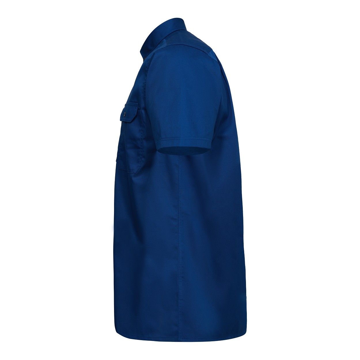 ENGEL Extend kurzärmliges Herrenhemd in Surfer Blue, Größe 49/50