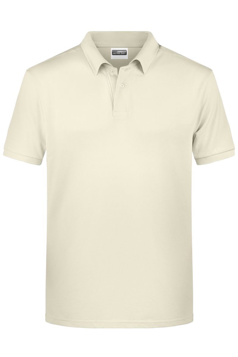 8010 Herren Basic Polo in Vanilla, Größe XL von James & Nicholson 8010 Herren Basic Polo in Vanilla, Größe XL von James & Nicholson