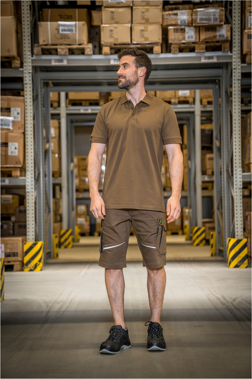 Bundhose Flex Line in Haselnuss-Schwarz, Gr. 98 von Leibwächter