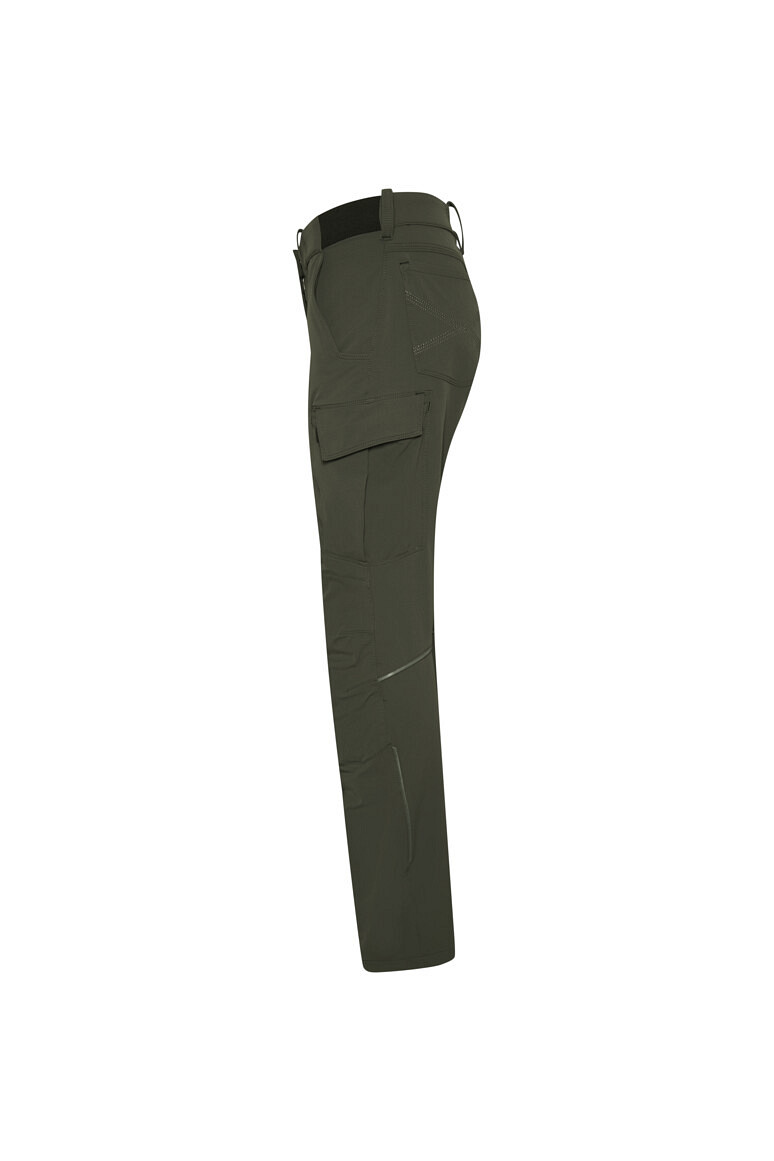 HAKRO 744 Damen Cargo-Funktionshose X-Stretch in olive, Größe 6XL