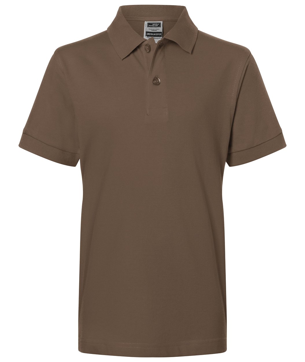 Classic Polo Junior "JN070K" in Brown, Größe 2XL - Daiber