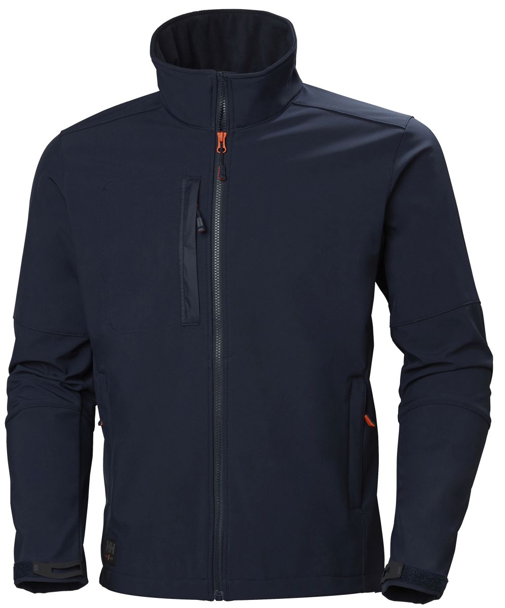 Softshelljacke Kensington in Navy, Gr. M von Helly Hansen Workwear