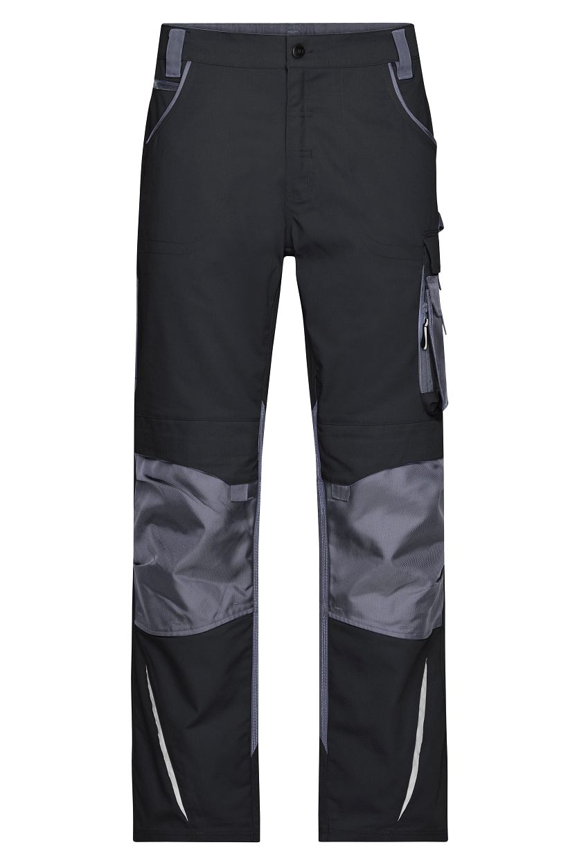 Workwear Pants - STRONG - "JN832" in Black/Carbon, Größe 110 - Daiber
