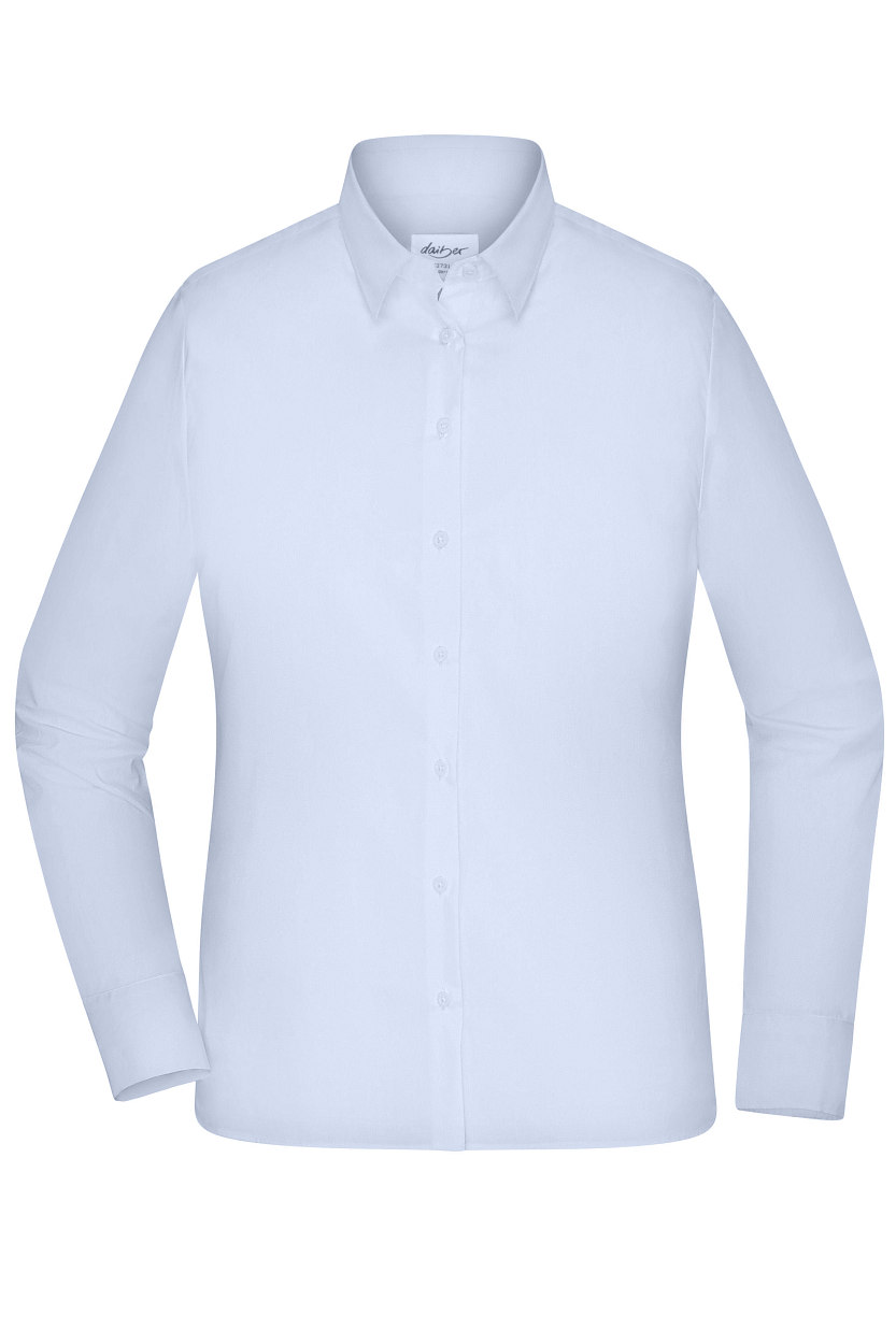 Ladies' Shirt - MODERN FIT - "JN1373" in Light-Blue, Größe 2XL - Daiber