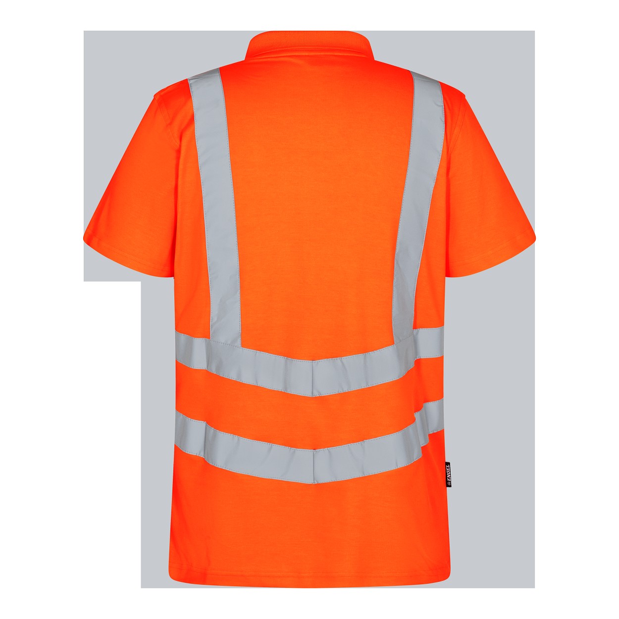 ENGEL Safety Poloshirt in Hi-vis Orange, Größe XS