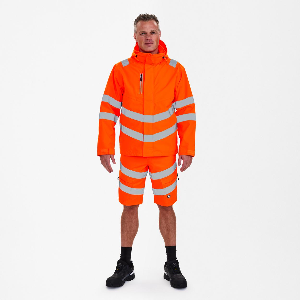 ENGEL Safety Shelljacke in Hi-vis Orange, Größe XS