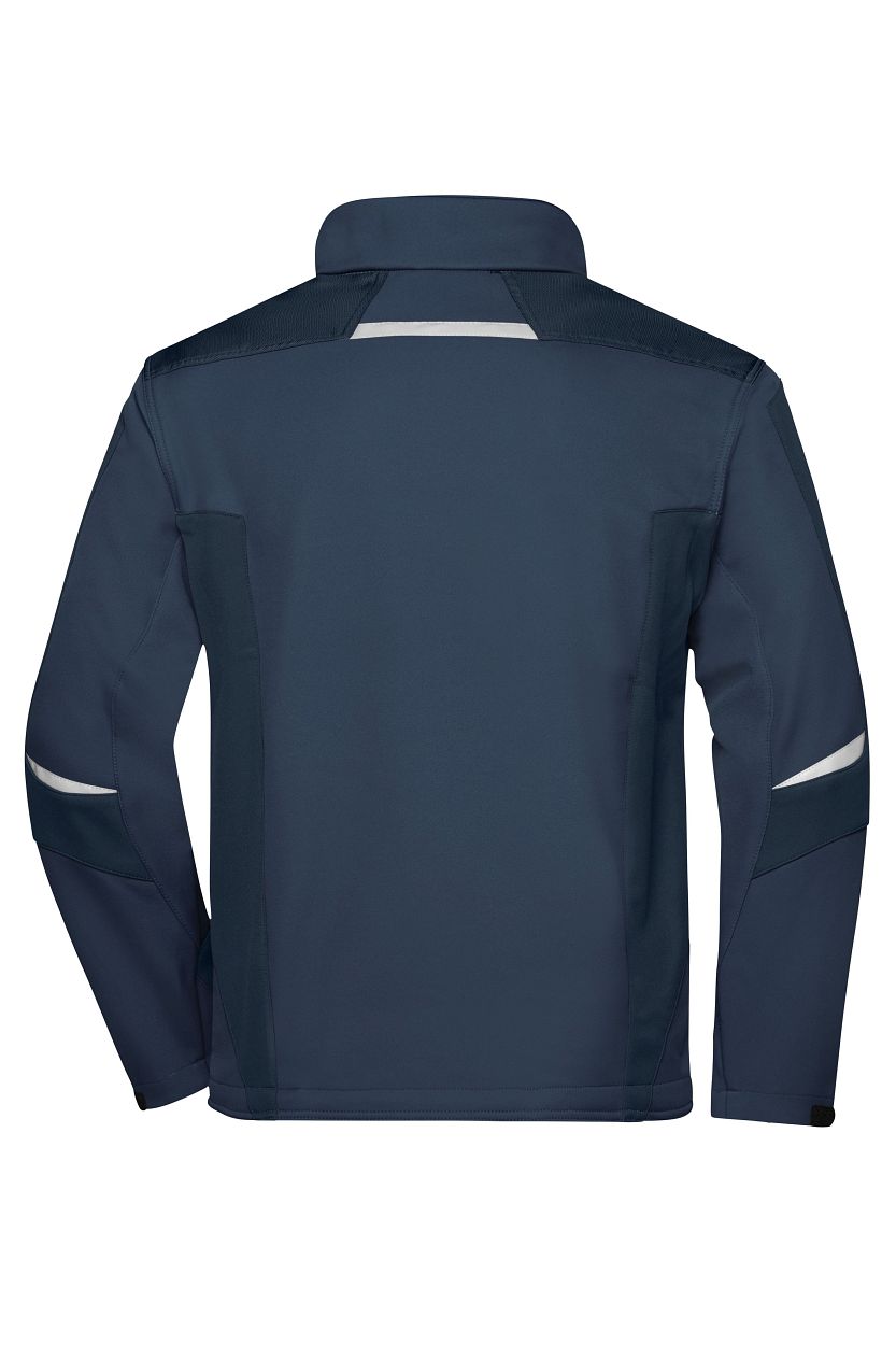 Workwear Softshell Jacket - STRONG - "JN844" in Navy/Navy, Größe 6XL - Daiber