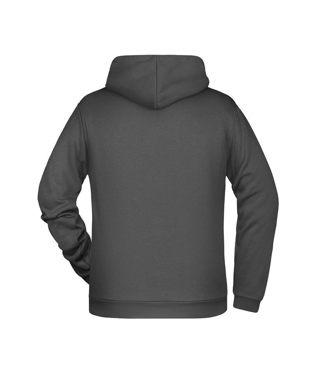 Men's Promo Hoody "JN796" in Graphite, Größe 5XL - Daiber