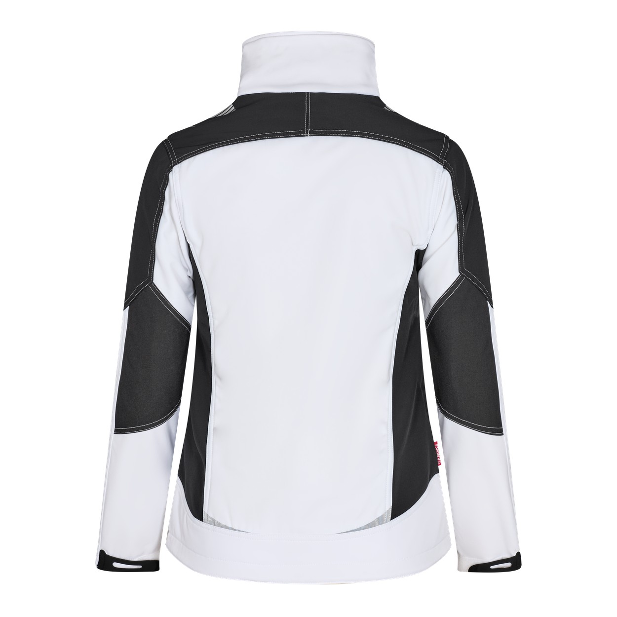 ENGEL Galaxy Damen Softshelljacke in Weiss/Anthrazit Grau, Größe XS