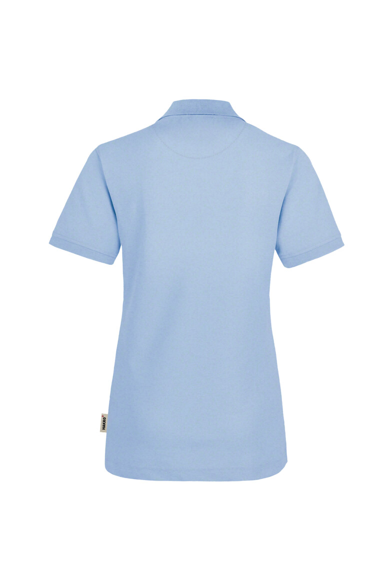 HAKRO 216 Damen Poloshirt MIKRALINAR® in Eisblau, Größe 6XL