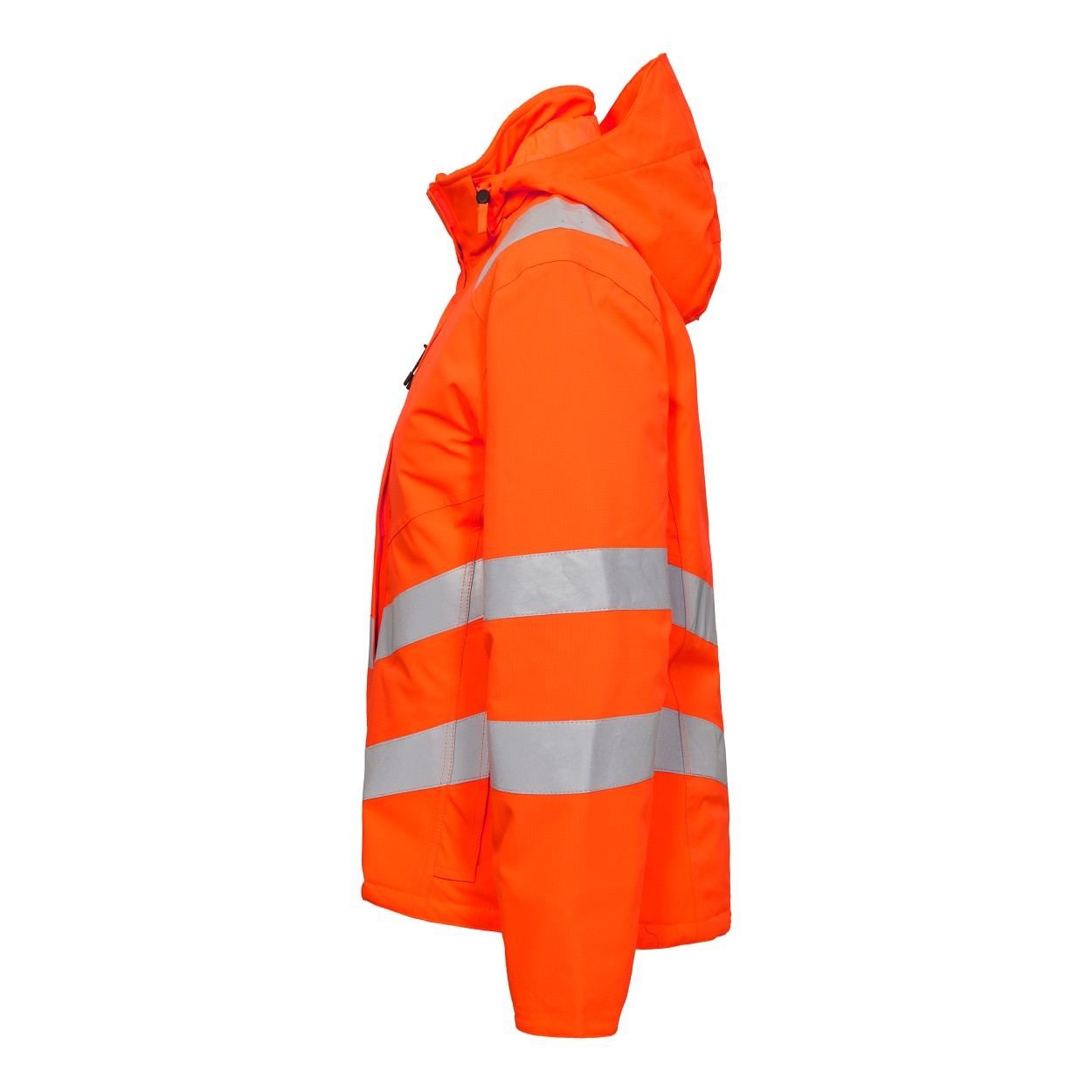 Safety Damen Winterjacke in Hi-vis Orange, Größe XS