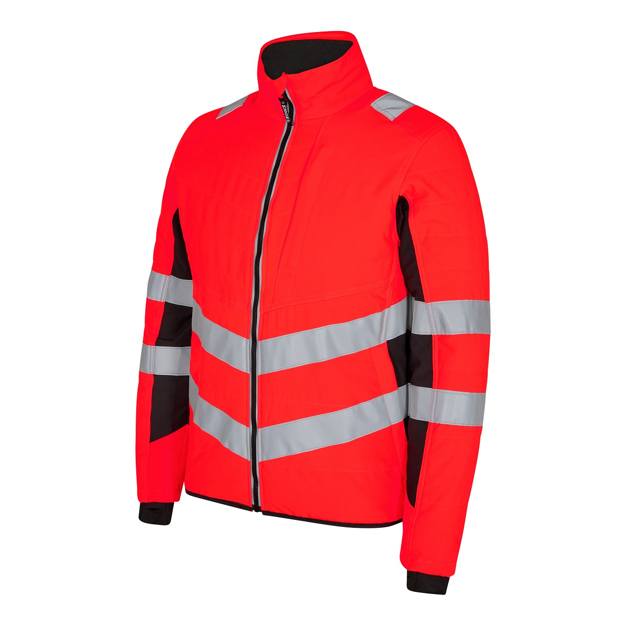 ENGEL Safety Stepp-Jacke in Rot/Schwarz, Größe 3XL
