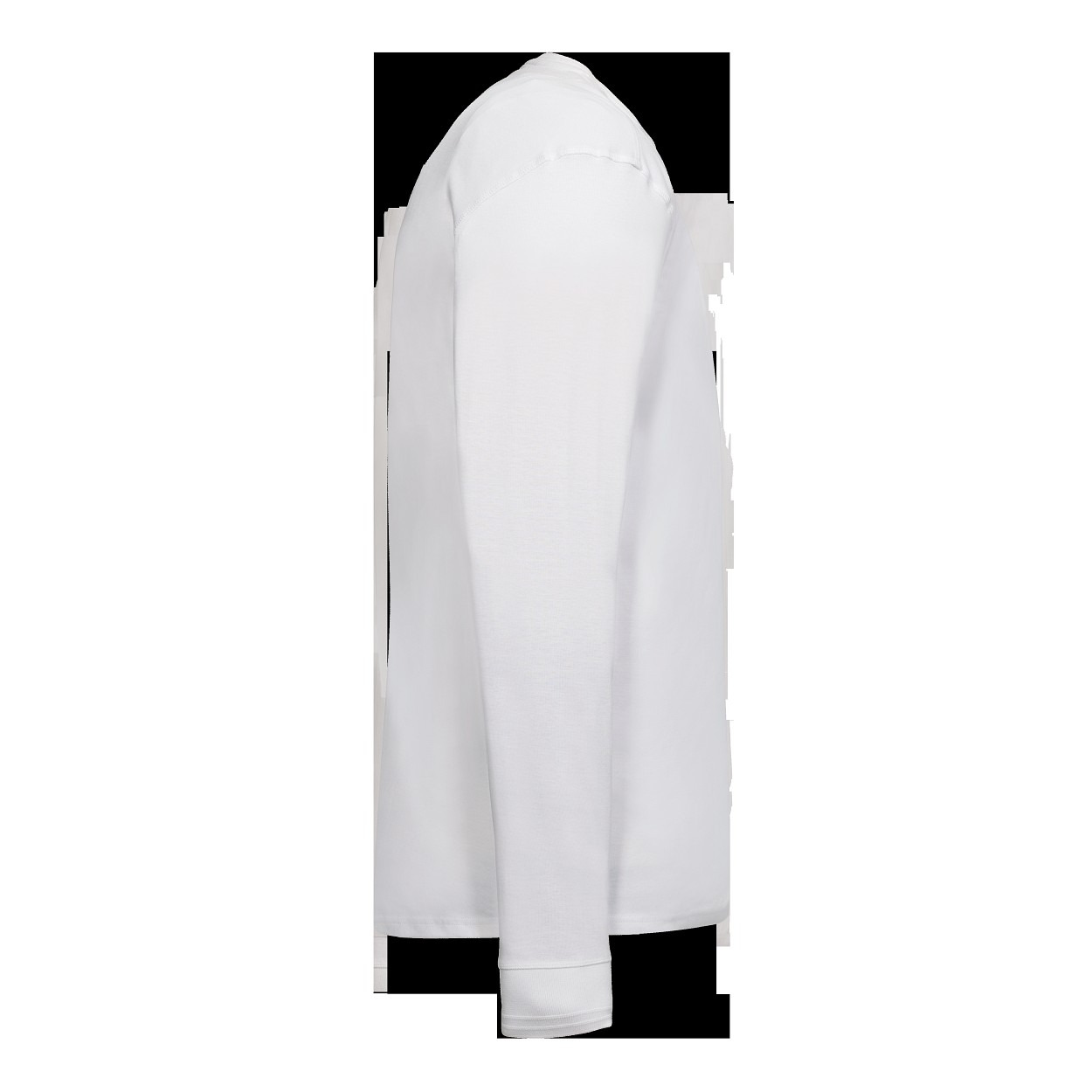 ENGEL Extend Grandad langarm-Shirt in Weiss, Größe XS