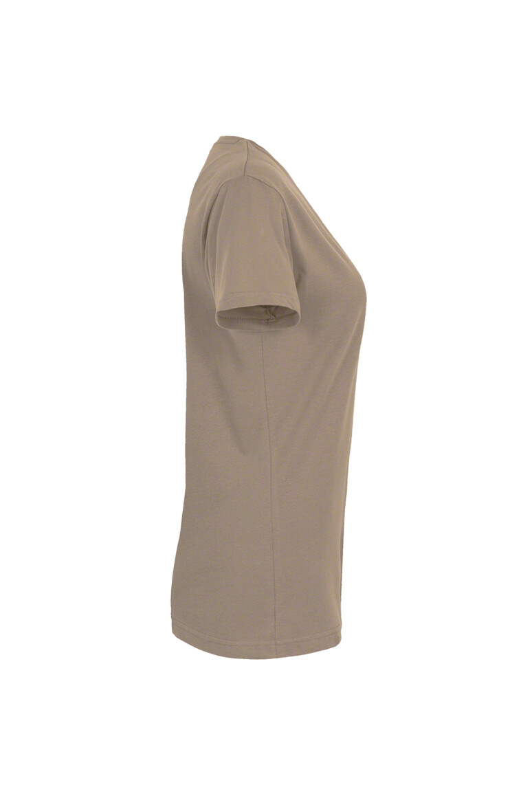 HAKRO 181 Damen V-Shirt MIKRALINAR® in khaki, Größe 6XL