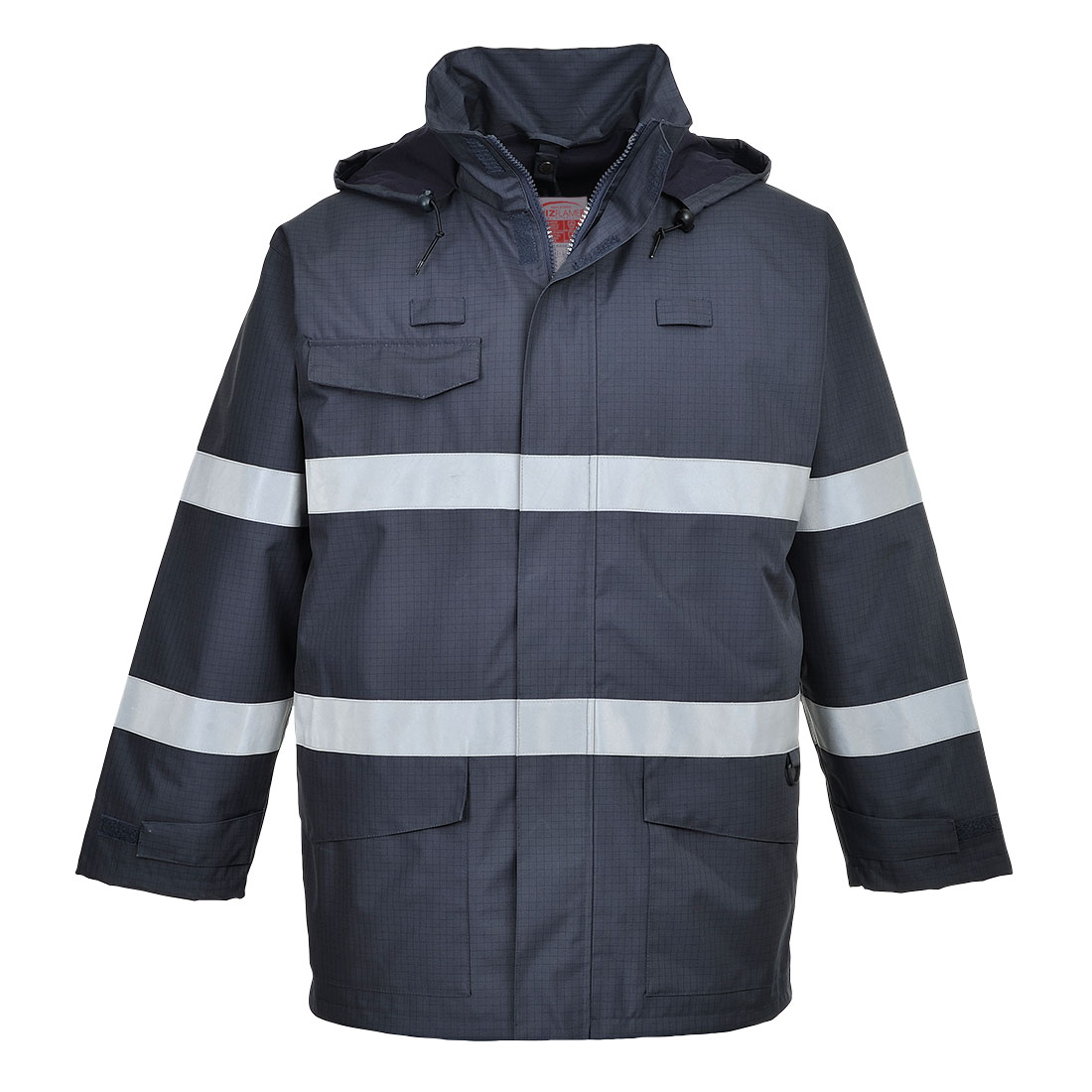 Bizflame MULTISAFE Regenjacke S770 in Navy, Größe XL von Portwest