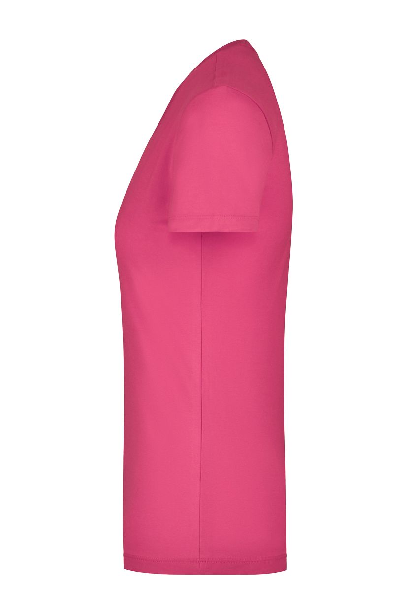 Ladies' Stretch Round-T "JN926" in Pink, Größe 2XL - Daiber