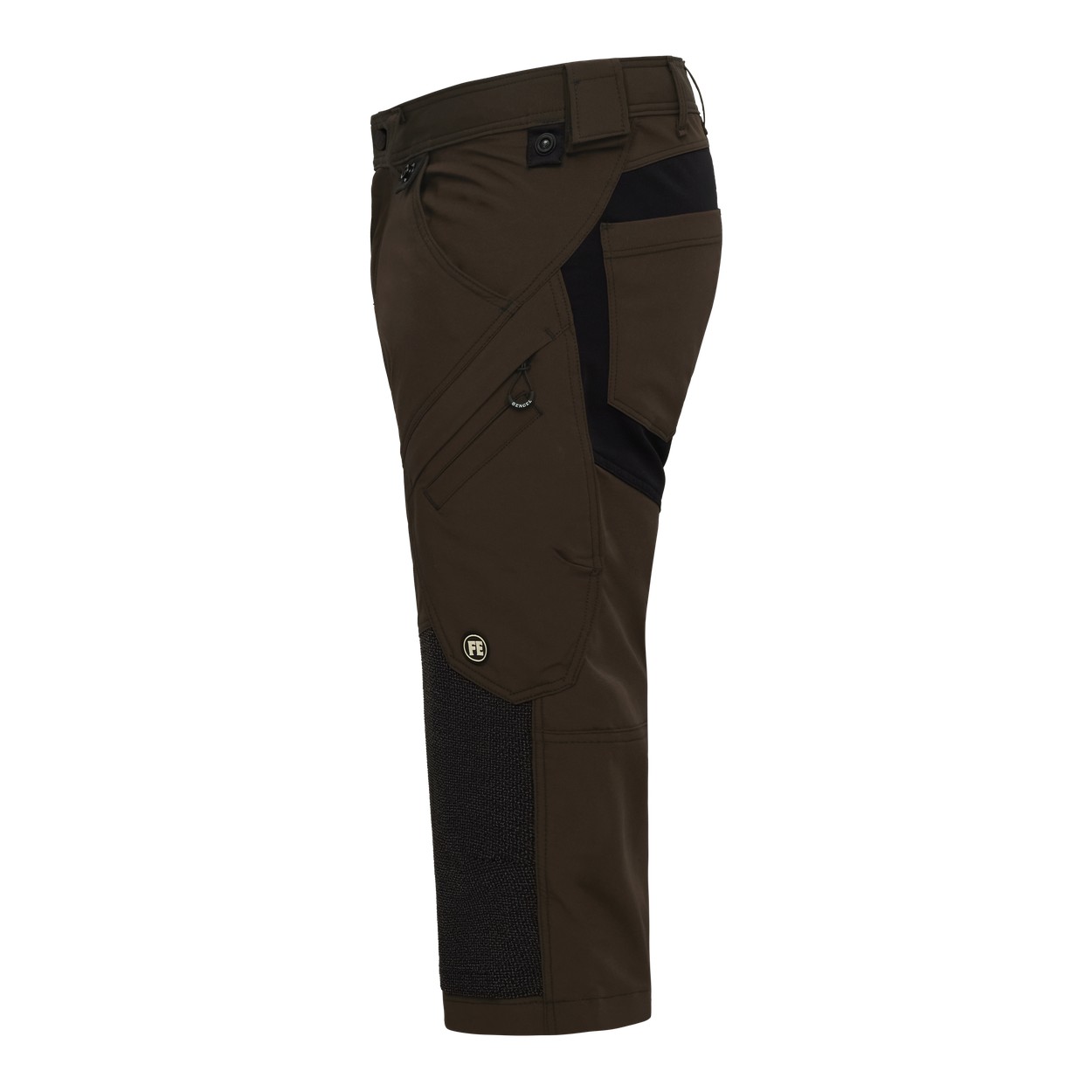 ENGEL X-treme 3/4-Hose mit 4-Wege-Stretch in Mokkabraun, Größe 54