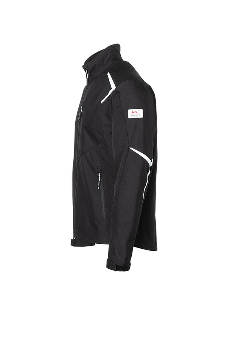 KÜBLER BODYFORCE Softshell Jacke KÜBLER BODYFORCE Softshell Jacke in Schwarz / Anthrazit, Größe 4XL