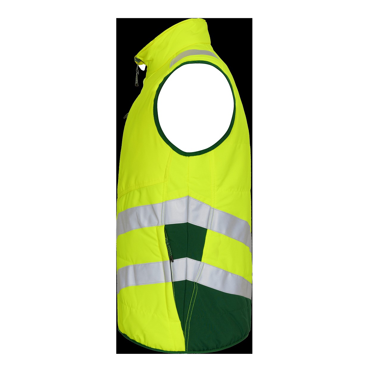 ENGEL Safety Stepp-Innenweste in Gelb/Grün, Größe 4XL