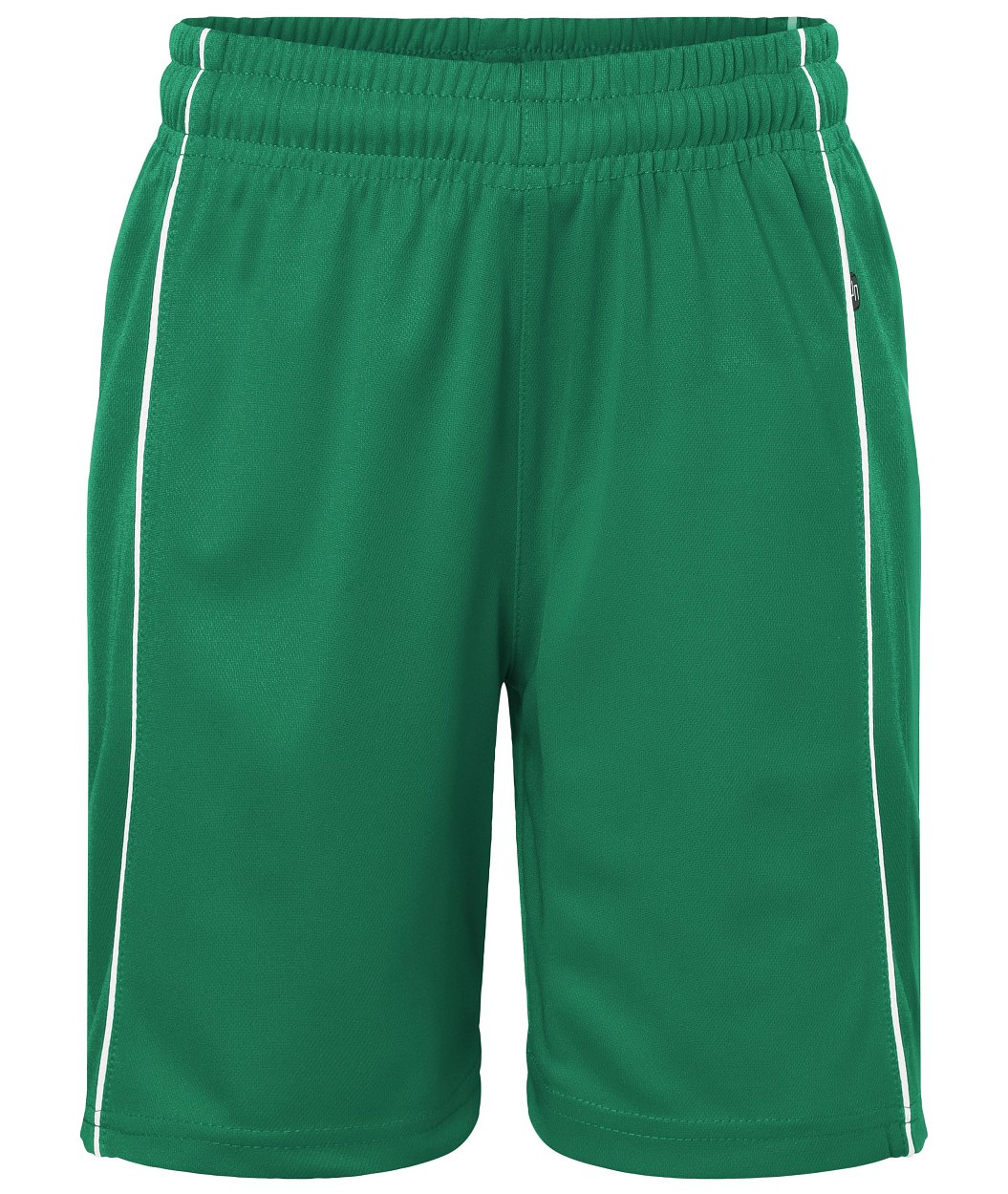 Basic Team Shorts Junior "JN387K" in Green/White, Größe 2XL - Daiber