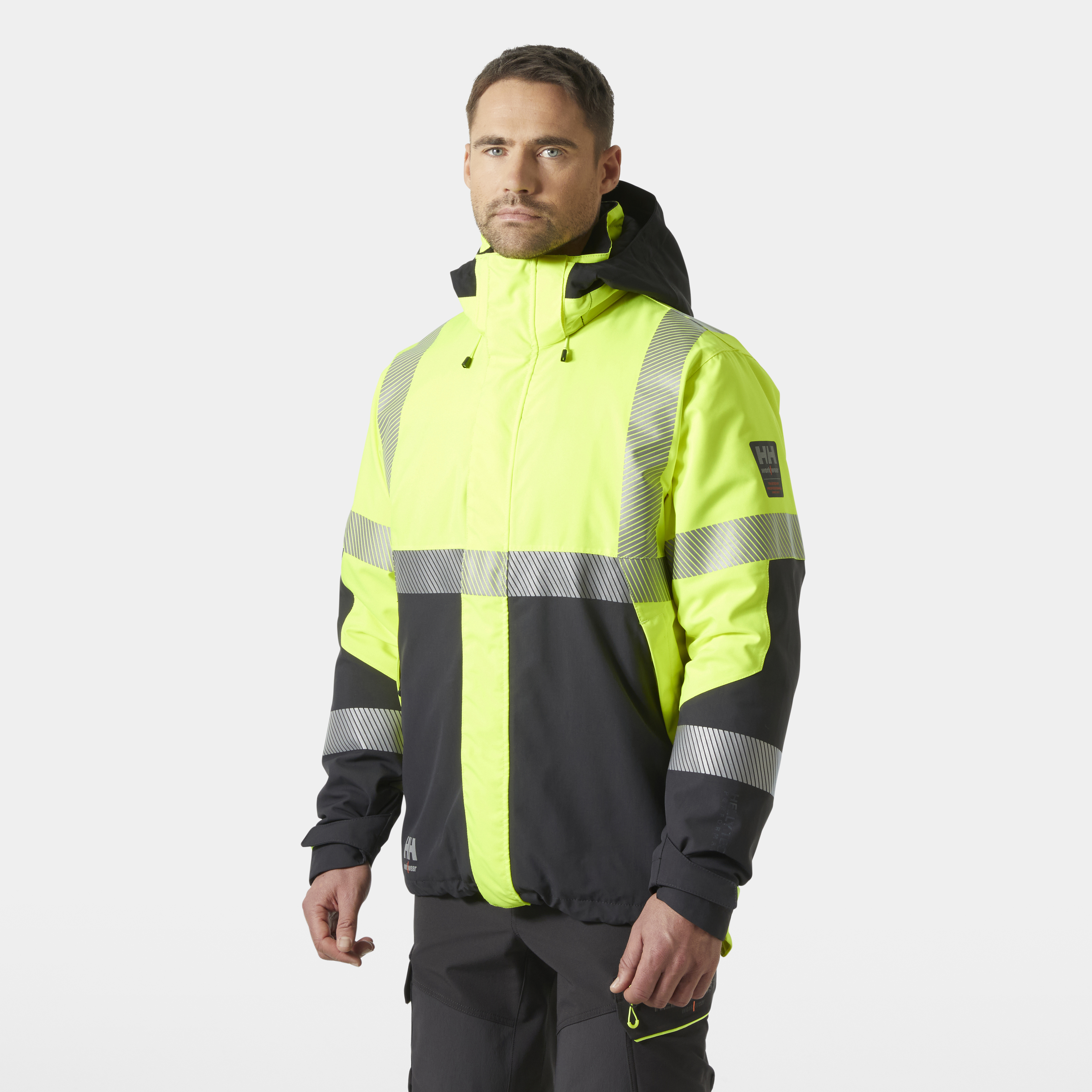 "ICU" Winterjacke in Yellow, Größe 4XL von Helly Hansen Workwear