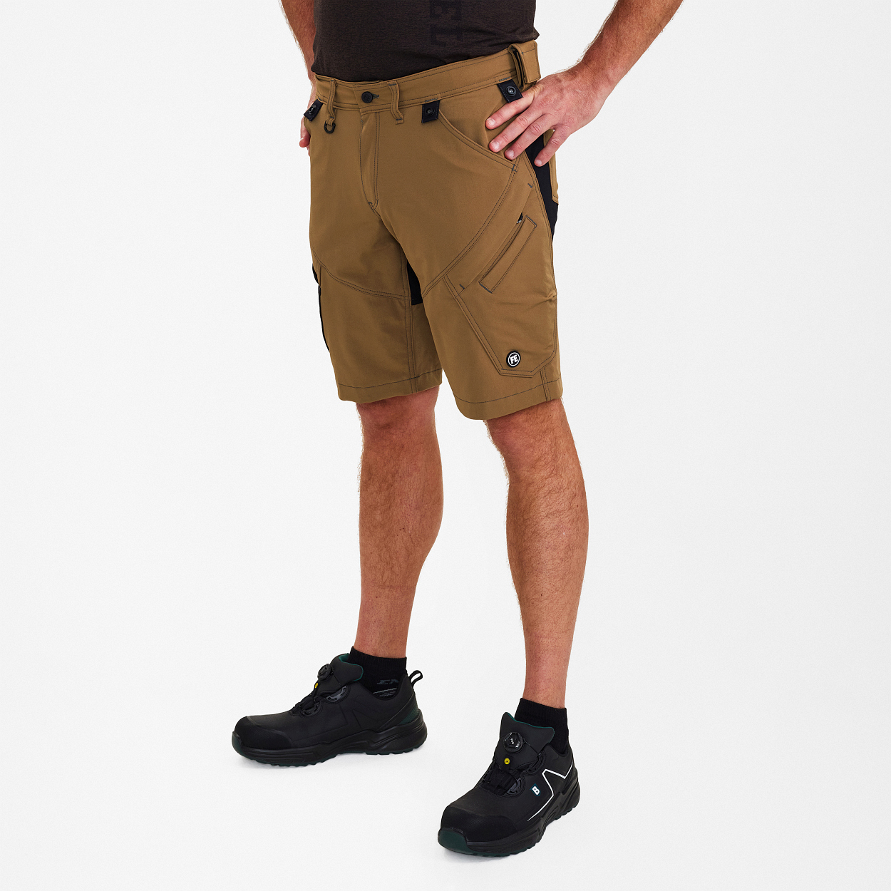 ENGEL X-treme Handwerkershorts mit 4-Wege-Stretch in Toffee Brown, Größe 54