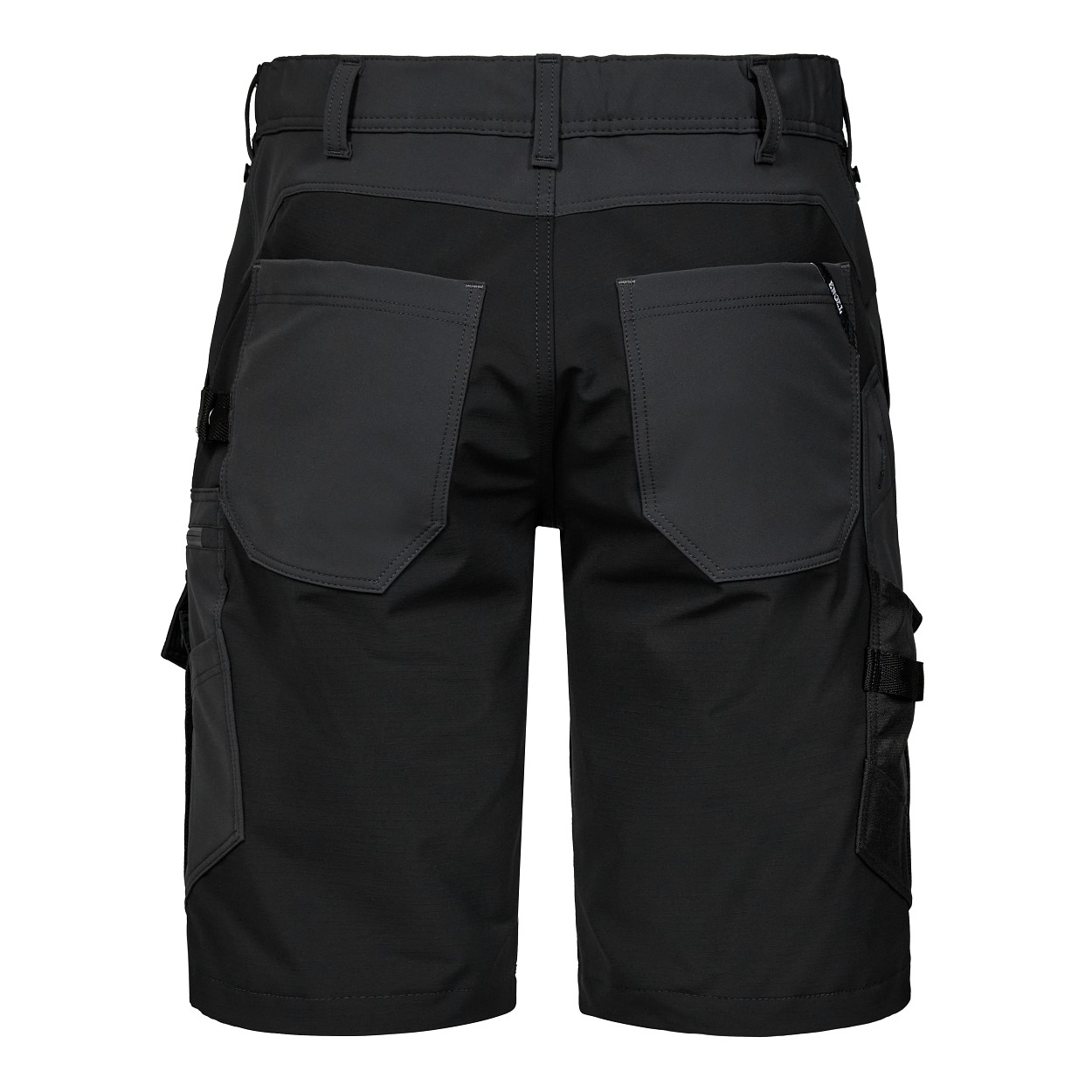 ENGEL Entire Shorts mit 4-Wege-Stretch in Anthrazitgrau/Schwarz, Größe 54