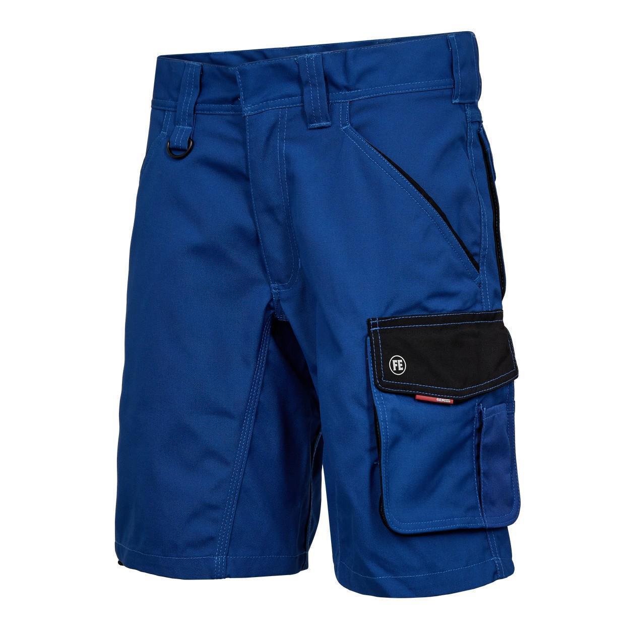 ENGEL Galaxy 6810-254 Arbeitsshorts in Surfer Blue/Schwarz, Größe 54