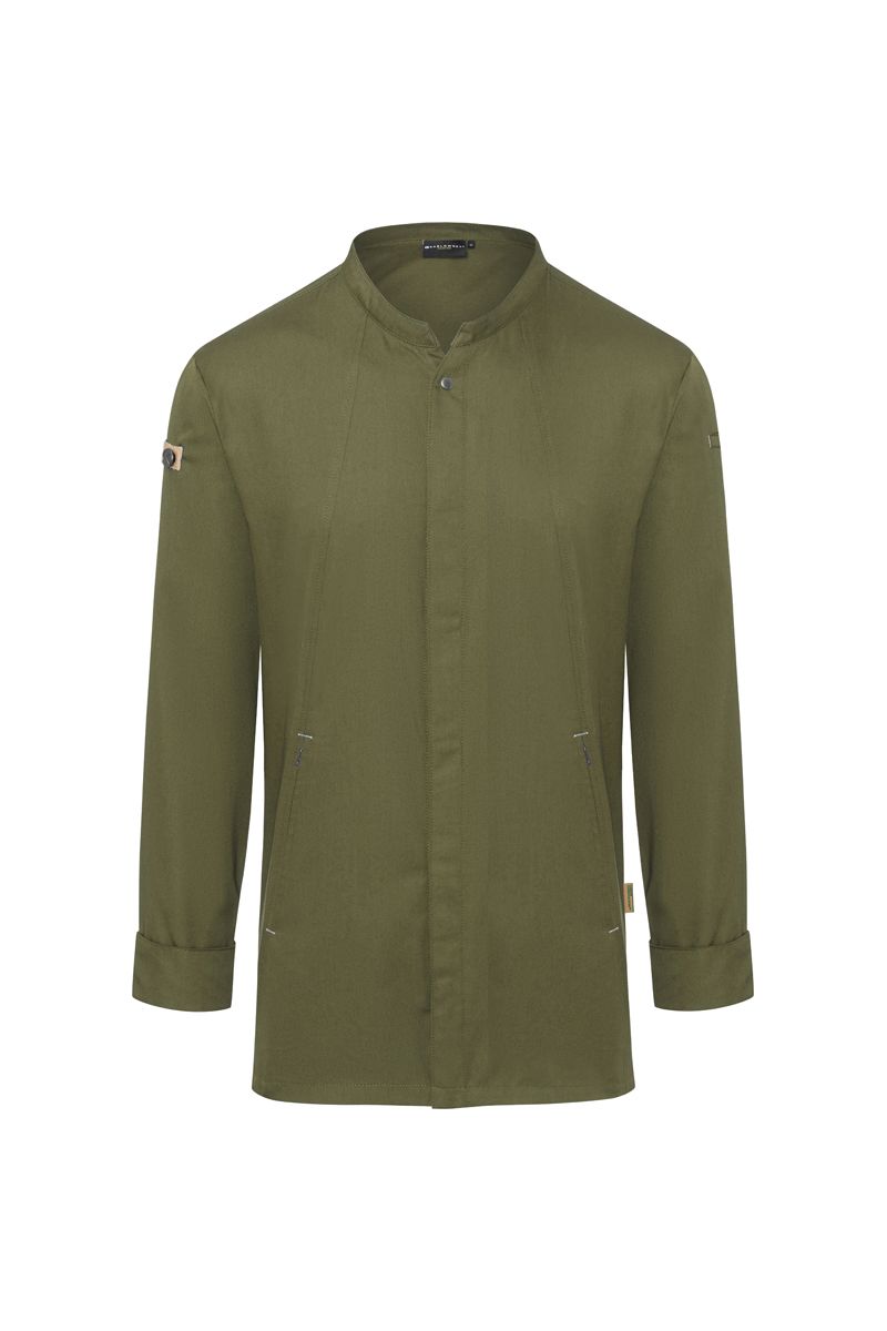 Kochjacke Green-Generation  Größe 74 in Moosgrün von Karlowsky