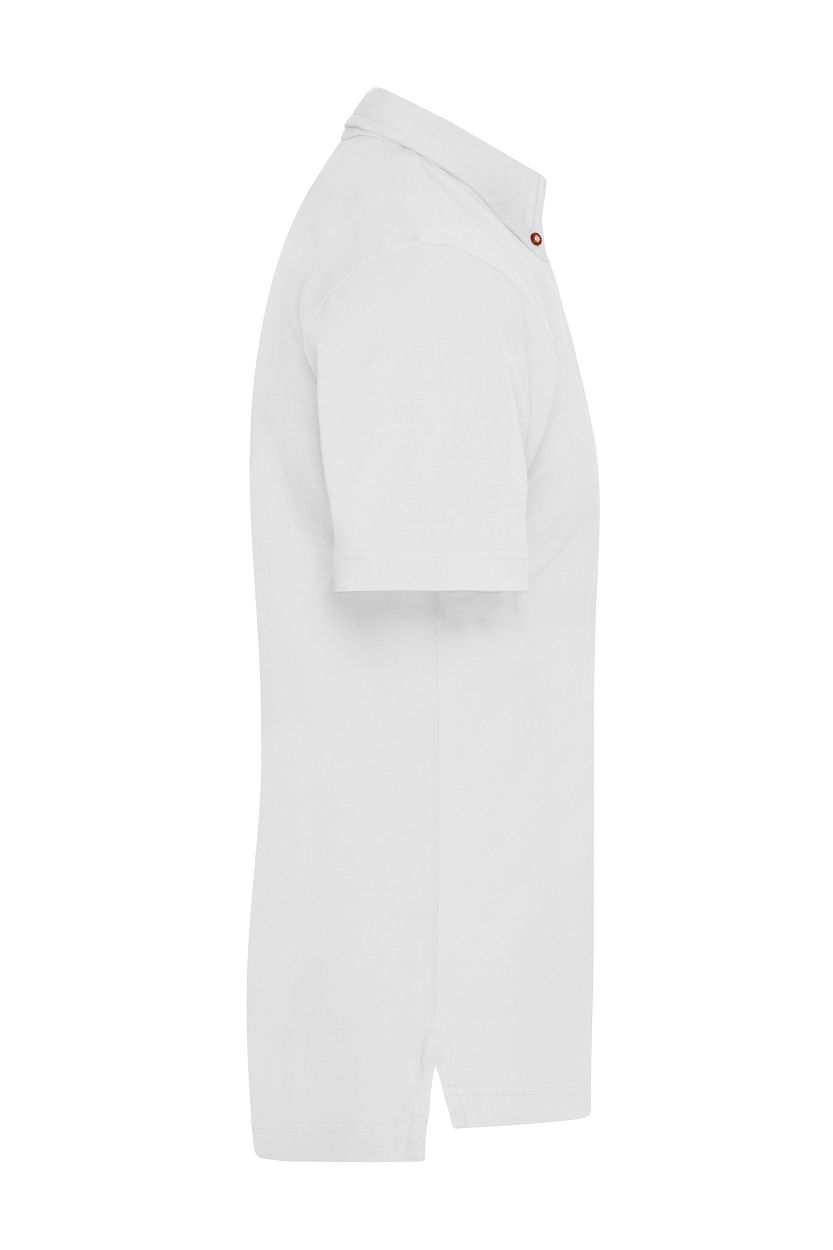 Men's Traditional Polo "JN716" in White/Red-White, Größe 3XL - Daiber