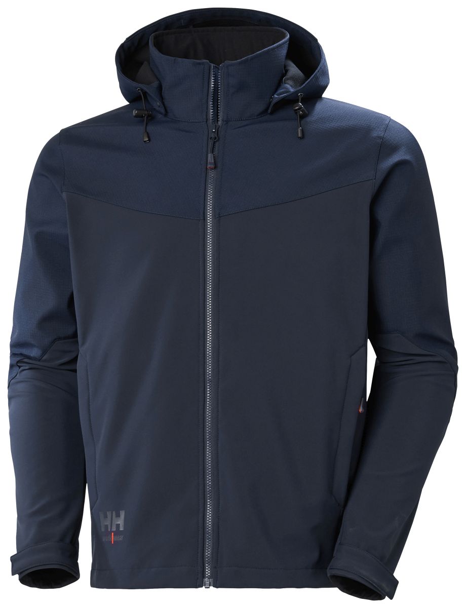 Softshelljacke OXFORD 4X HH CONNECT™ in Navy, Gr. 2XL von Helly Hansen Workwear