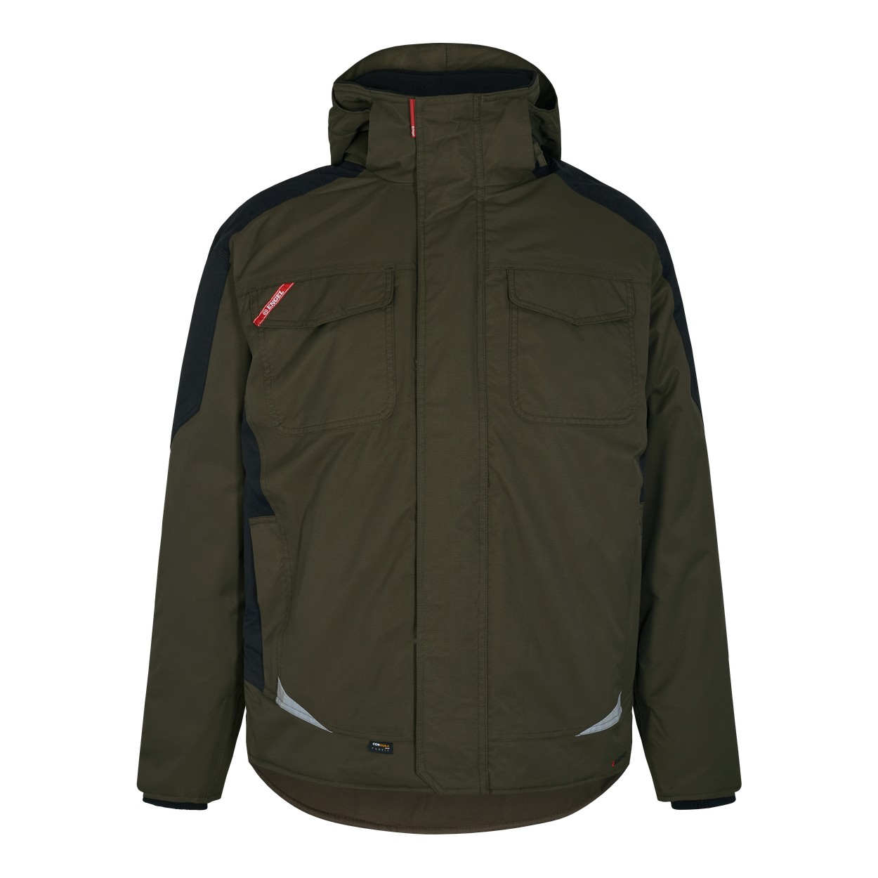 ENGEL Galaxy Winterjacke in Forest Green/Schwarz, Größe XS