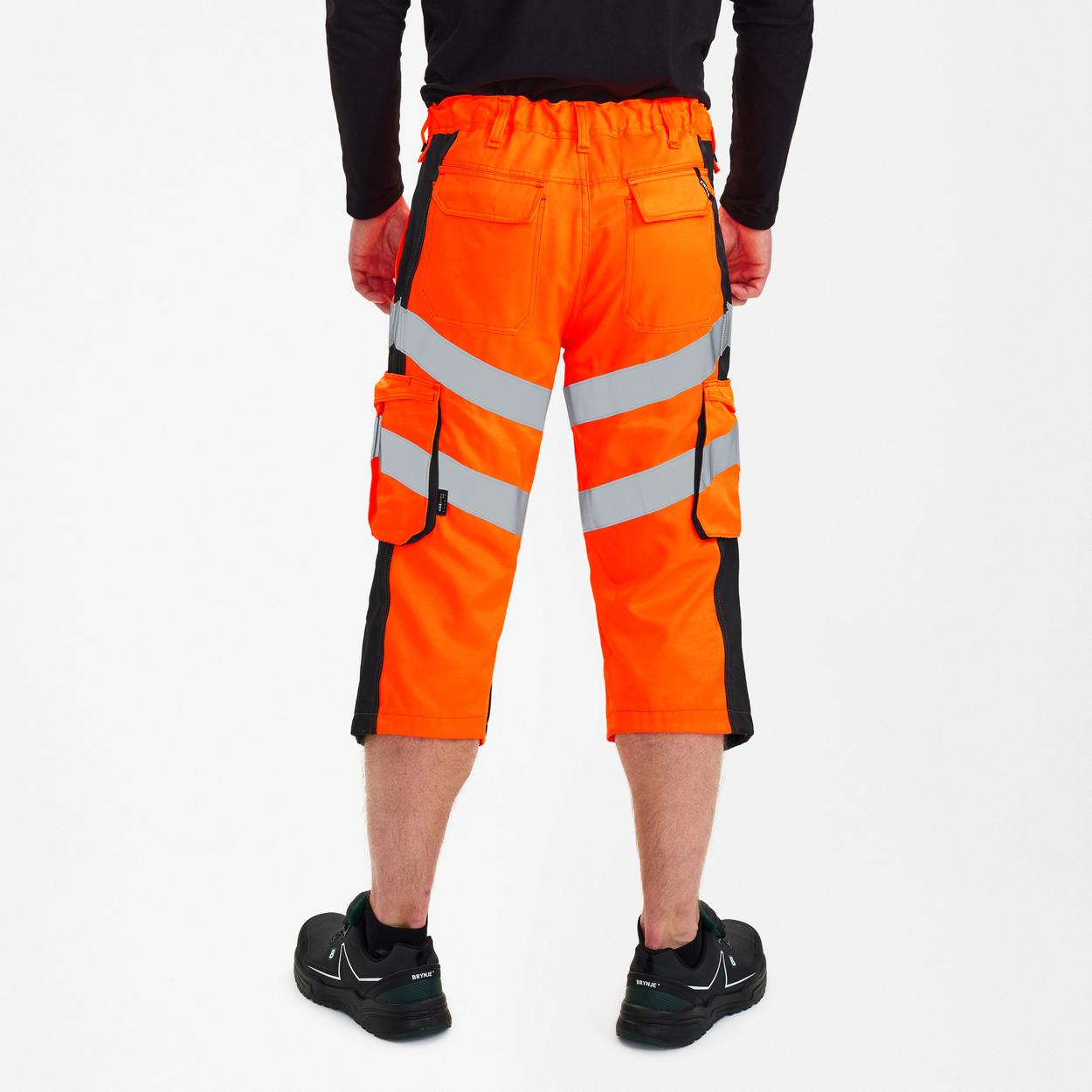 ENGEL Safety Light 3/4-Hose in Orange/Anthrazit Grau, Größe 54
