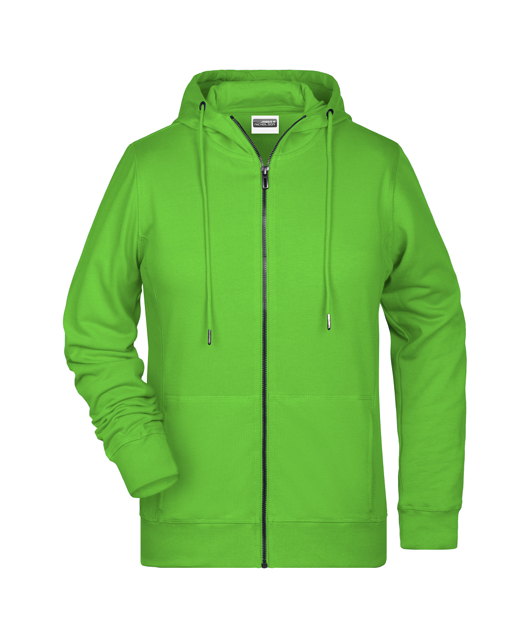 Ladies' Zip Hoody OCS Blended & RCS "8025" in Lime-Green, Größe 3XL - Daiber