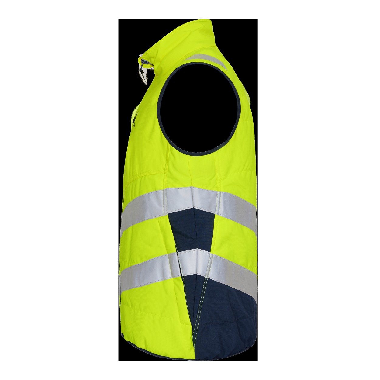 ENGEL Safety Stepp-Innenweste in Gelb/Blue Ink, Größe 4XL