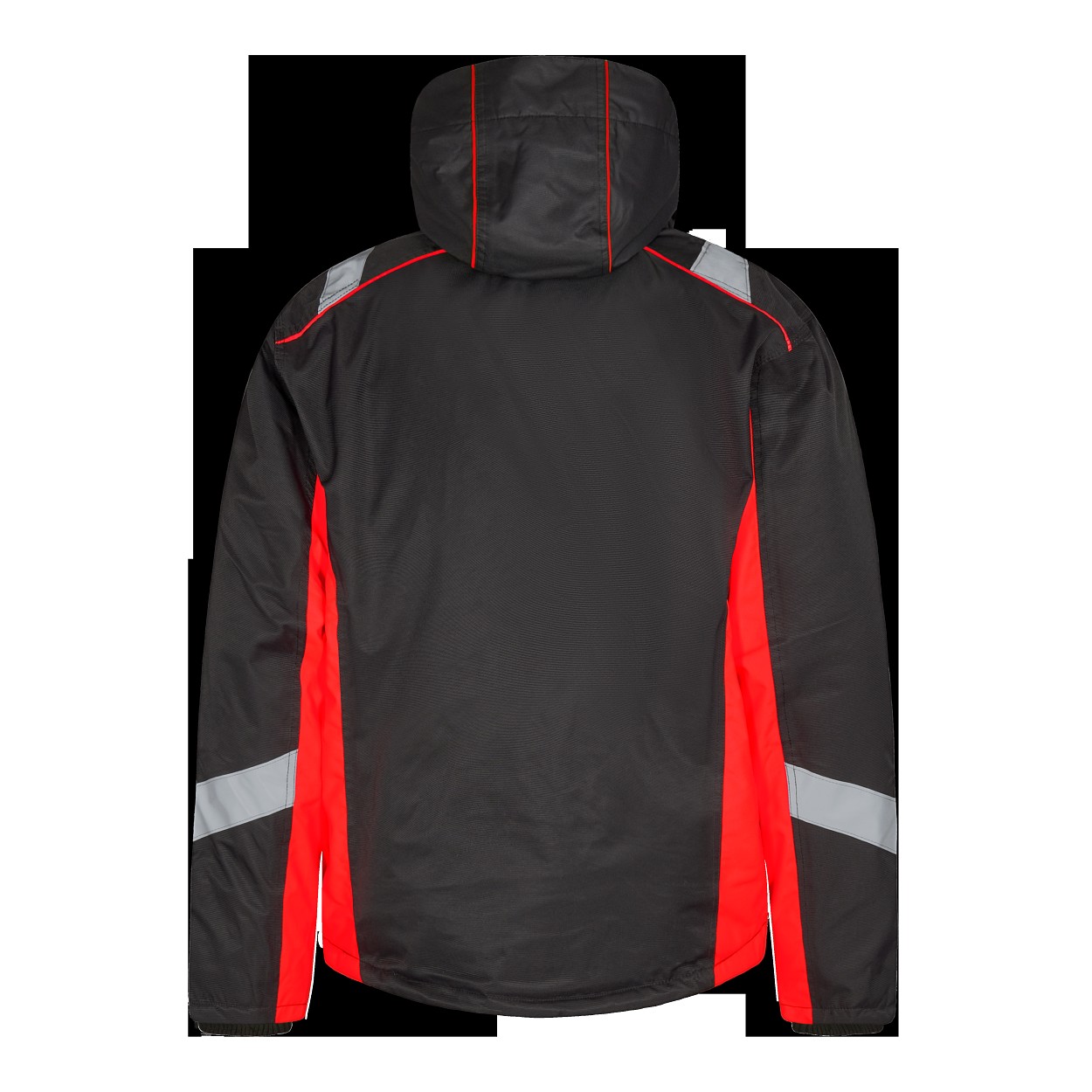 ENGEL Cargo Winterjacke in Schwarz/Rot, Größe XS