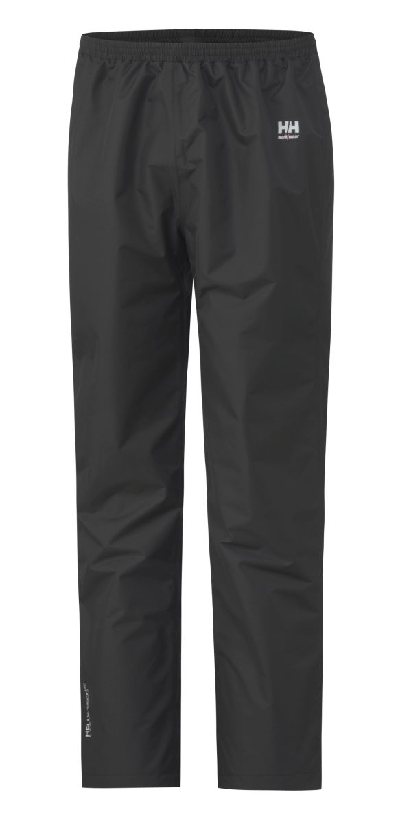 Wasserfeste Regenhose Manchester in Black, Gr. S von Helly Hansen Workwear Wasserfeste Regenhose Manchester in Black, Gr. S von Helly Hansen Workwear