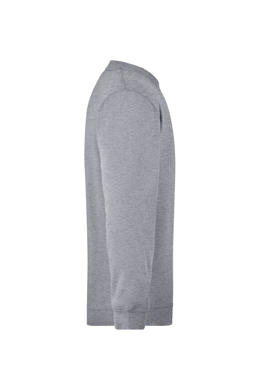 Men's Round Sweat Pocket "JN924" in Grey-Heather, Größe 3XL - Daiber