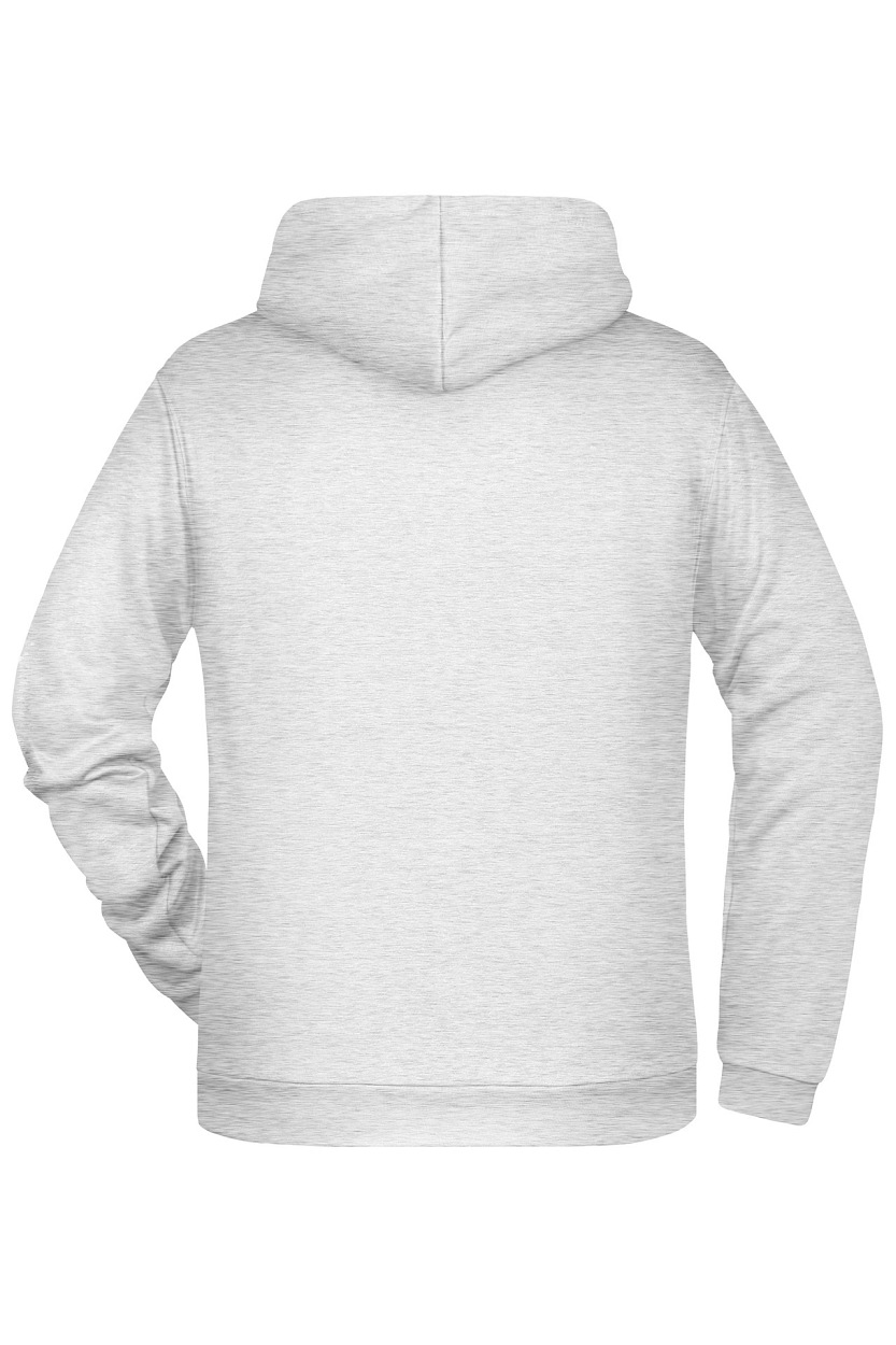 Men's Promo Hoody "JN796" in Ash, Größe 5XL - Daiber