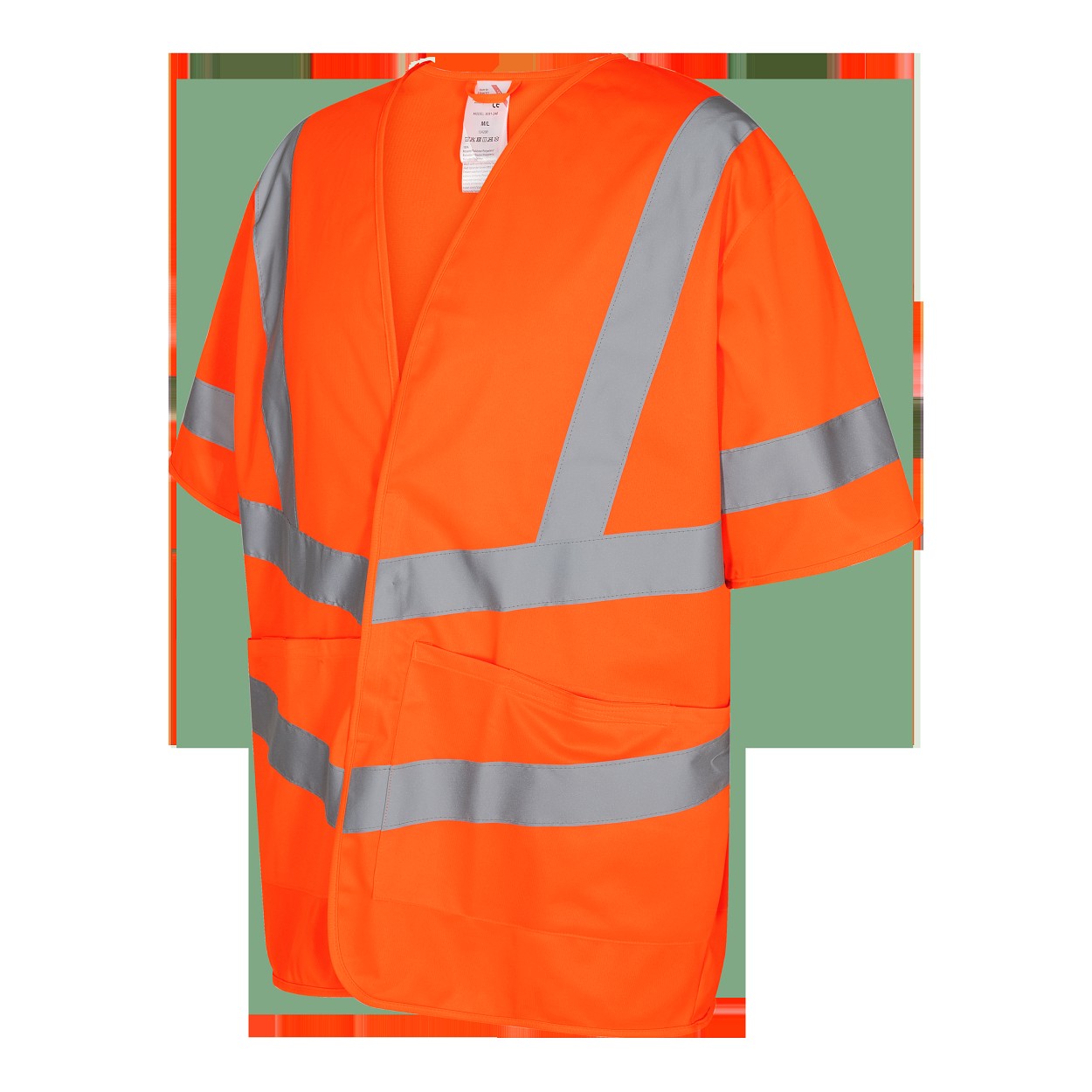 ENGEL Safety Weste mit Ärmeln in Hi-vis Orange, Größe XS/S