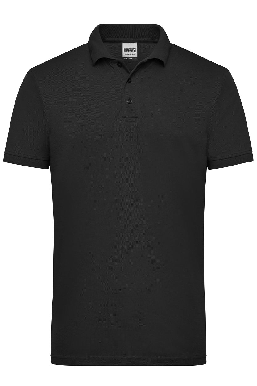 Men's Workwear Polo "JN830" in Black, Größe 6XL - Daiber