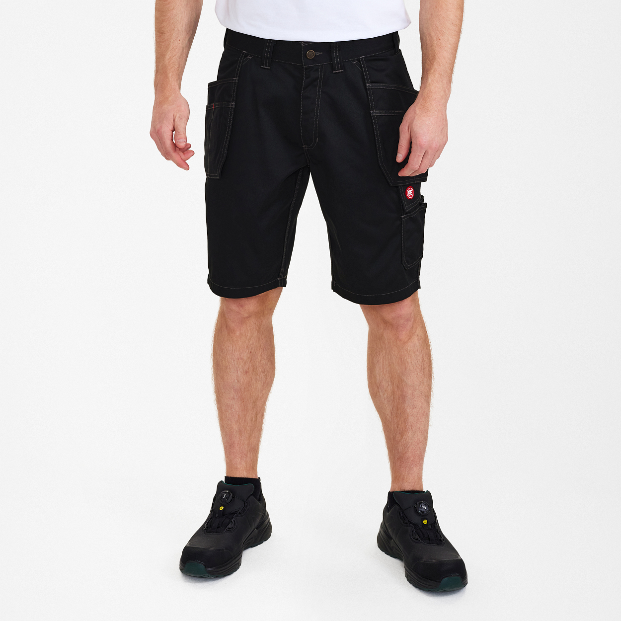 ENGEL Combat Shorts mit Holstertaschen in Schwarz, Größe 54