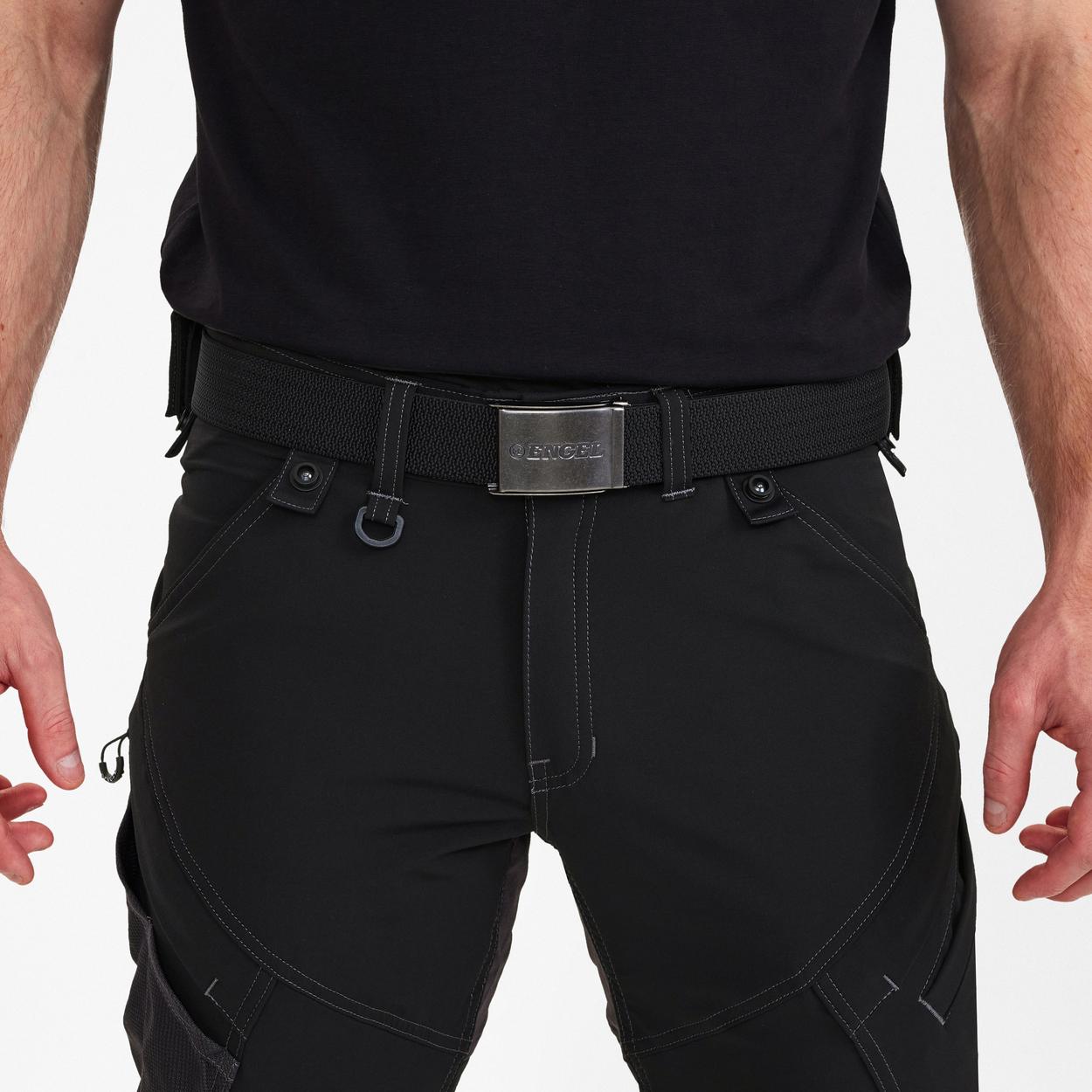 ENGEL Stretchgürtel in Schwarz, Größe One size