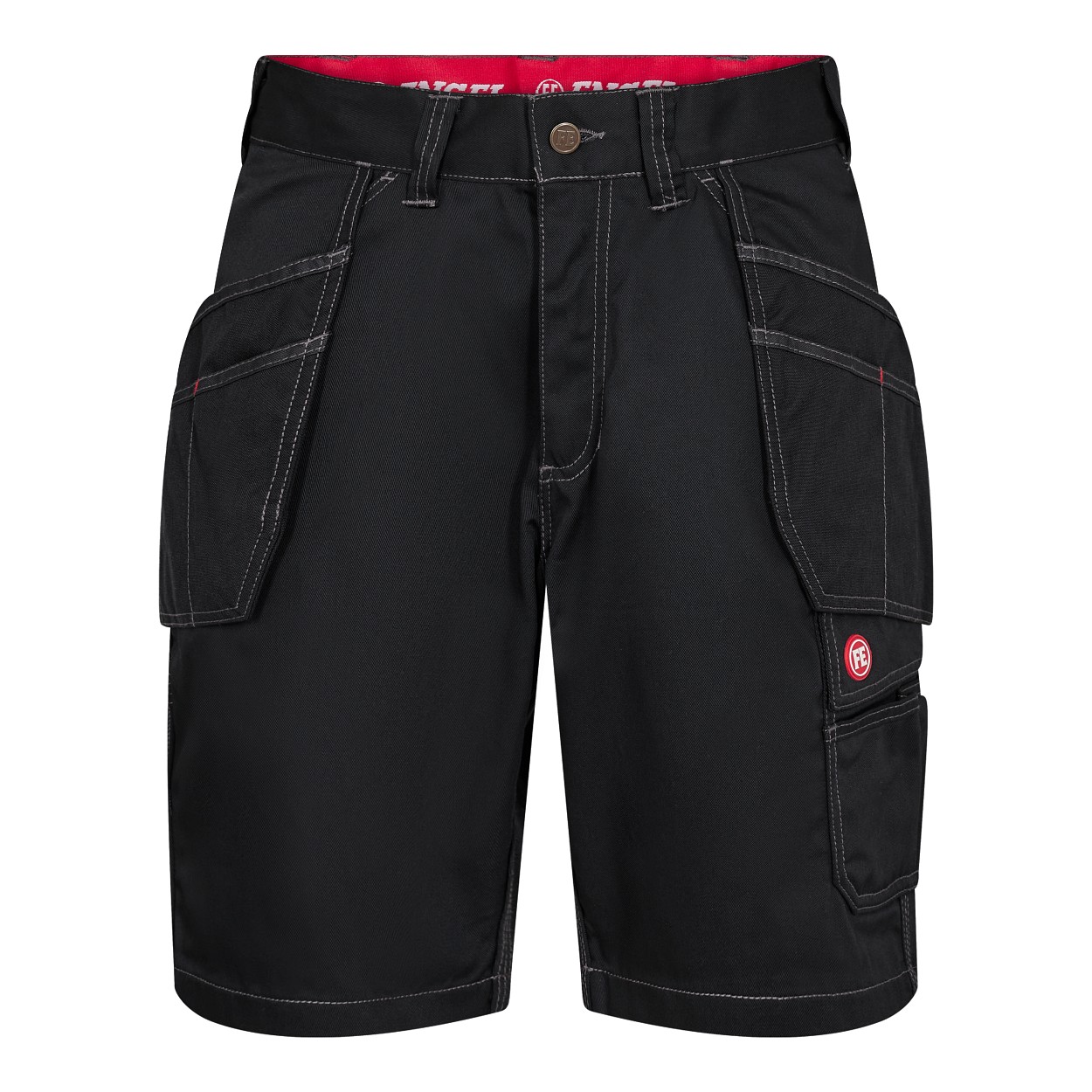 ENGEL Combat Shorts mit Holstertaschen in Schwarz, Größe 54