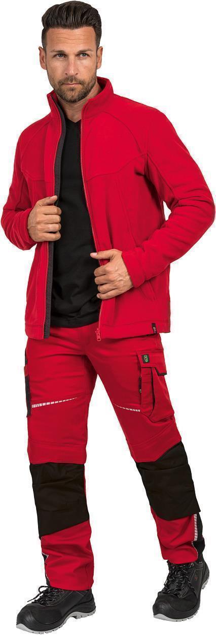 Bundhose Flex Line in Rot-Schwarz, Gr. 98 von Leibwächter