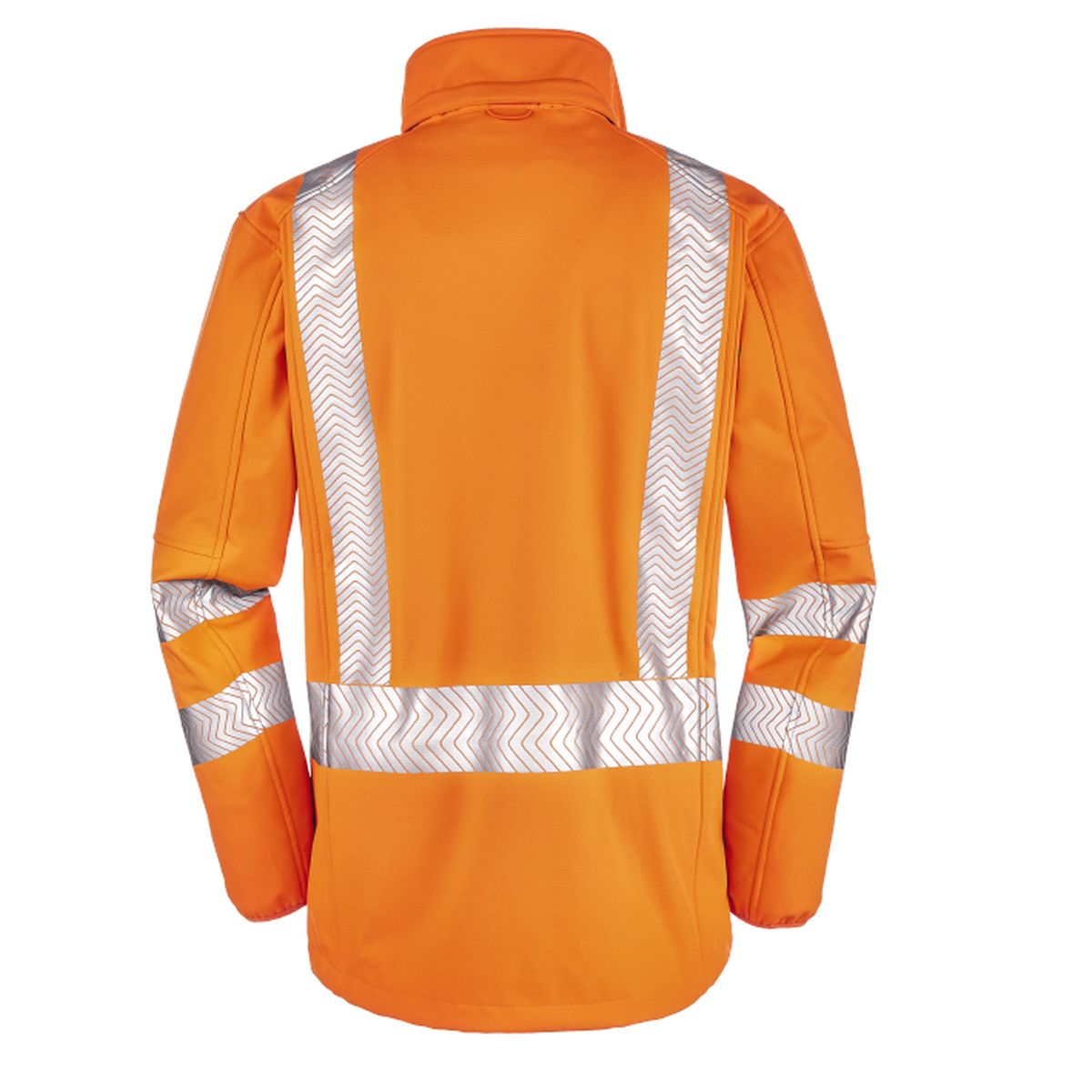 4PROTECT® Warnschutz-Softshelljacke TYLER in Orange, Größe 6XL